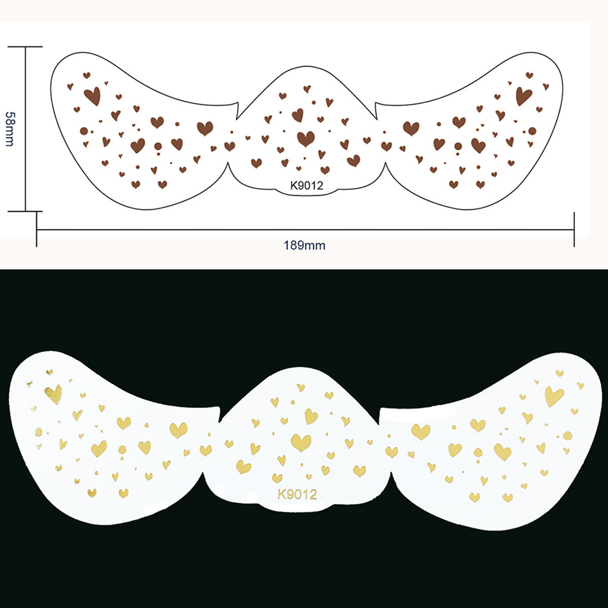 Facial Freckles Stickers Gilding Dots Tattoo Sticker for Craft and Decoration - a Flawless Freckle Look facial freckles