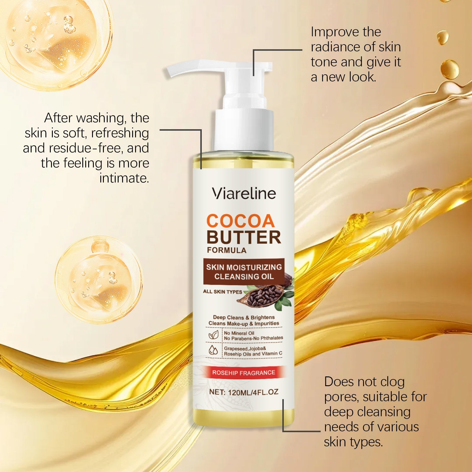 Facial Gentle Makeup Remover Oil - gentle makeup remover oil facial