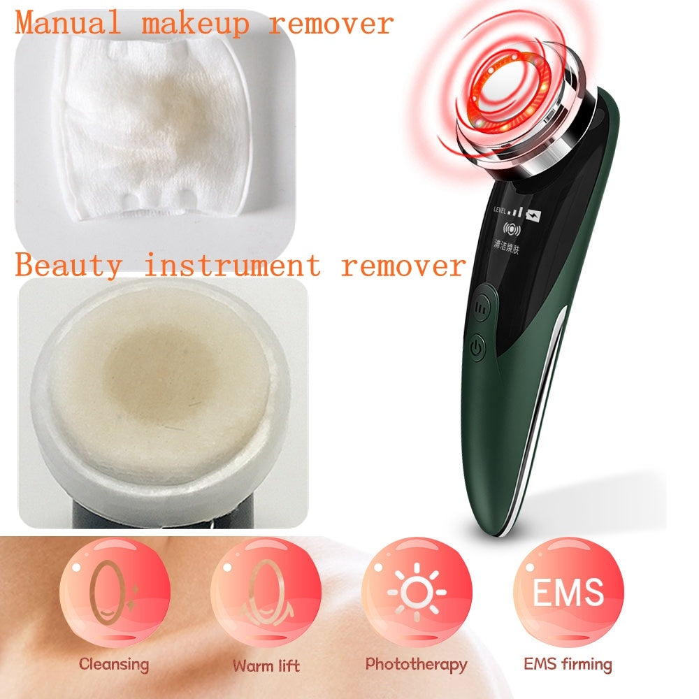 Facial Lift Massage Red Micro Current Electric Skin Rejuvenation Cleansing - Lift Your Face with Priority Delivery Magic