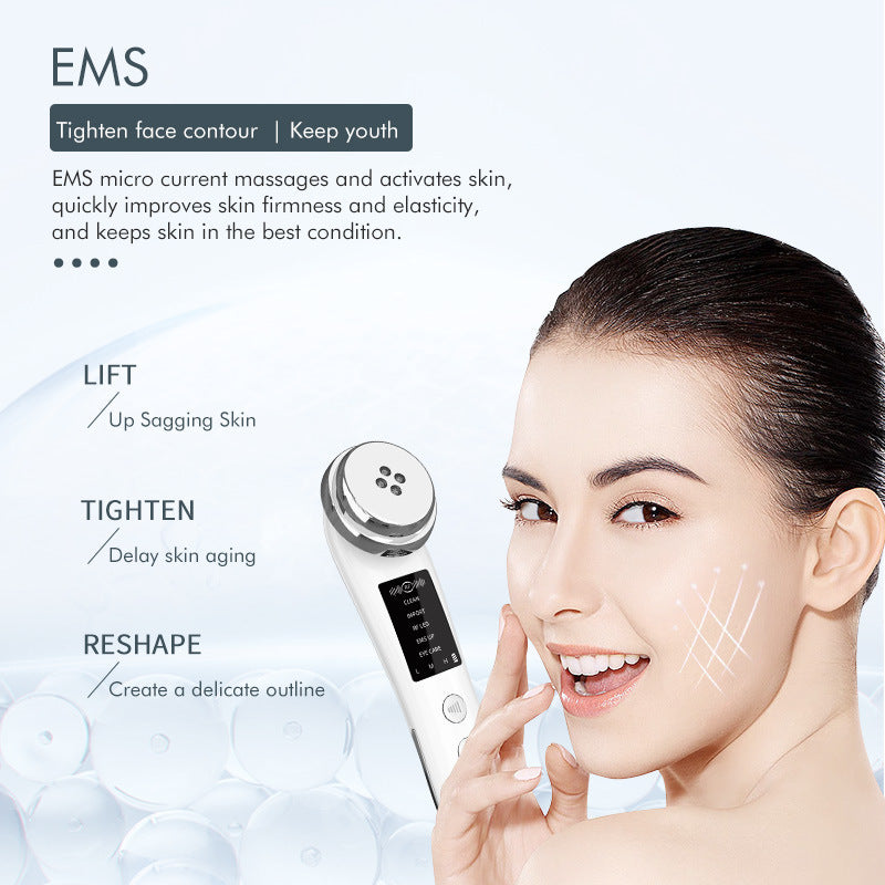 Photon IPL Device for Facial Lifting Ultrasonic Light Therapy - with a All Ages photon ipl device facial lifting