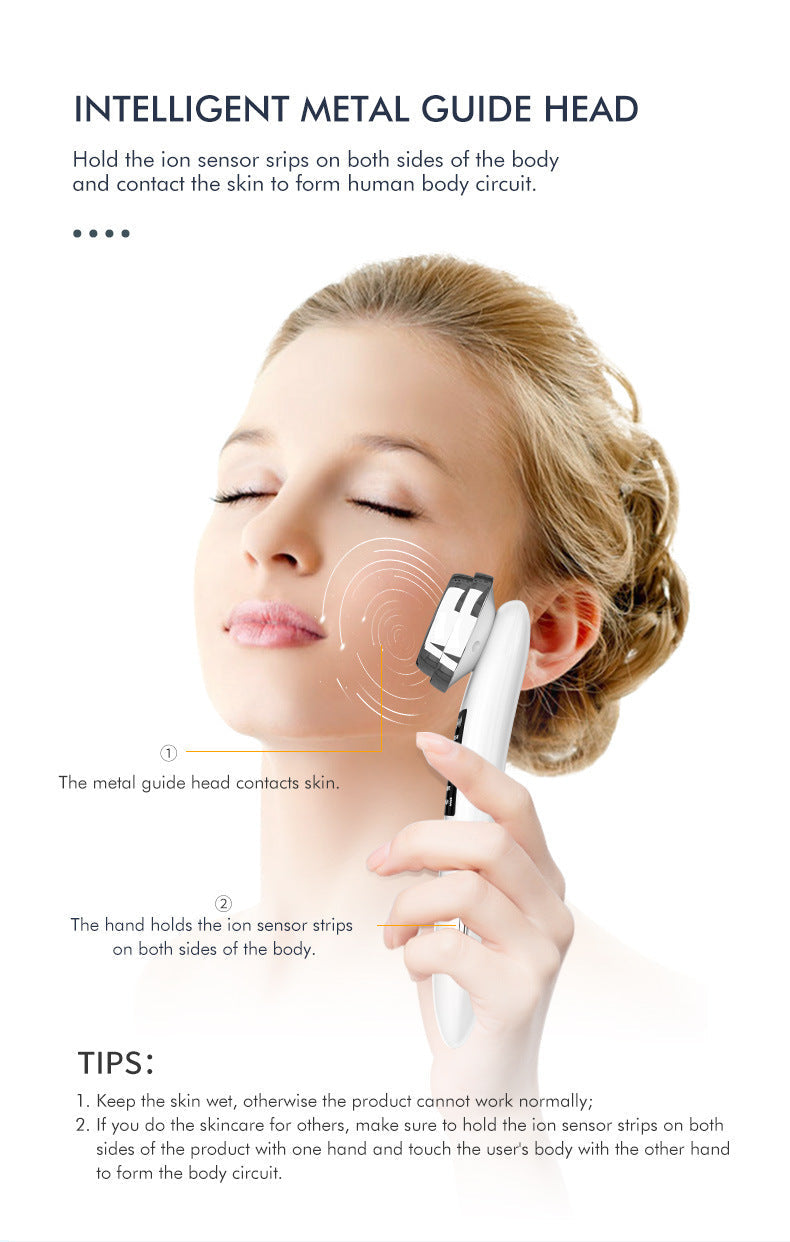 Photon IPL Device for Facial Lifting Ultrasonic Light Therapy - with a All Ages photon ipl device facial lifting
