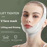 Green and Purple Double Chin Bandage for Facial Lifting Slimming - Lift Your Spirits with the Mask bandage double chin