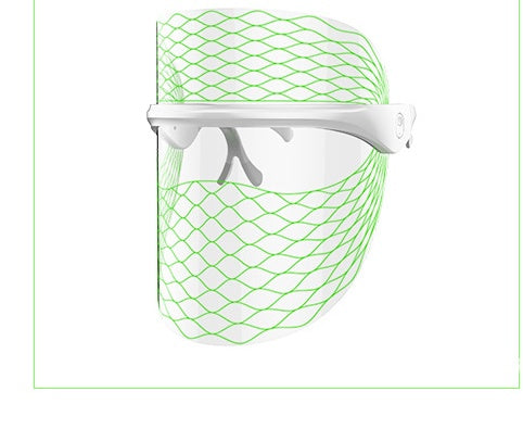 Photon Skin Rejuvenation Device with Facial Mask Pattern for - Glow Up Magic facial mask pattern photon skin