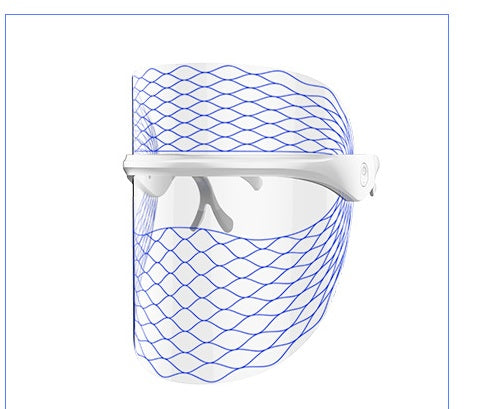 Photon Skin Rejuvenation Device with Facial Mask Pattern for - Glow Up Magic facial mask pattern photon skin