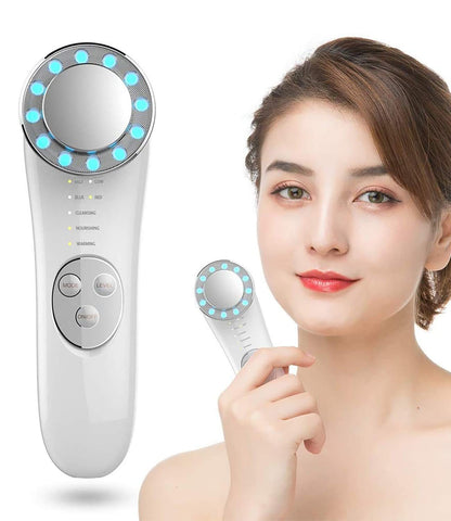 Facial Massager Skin Cleaner with Galvanic Face Lifting Machine for Deep Pore Cleansing - Lift Your This facial