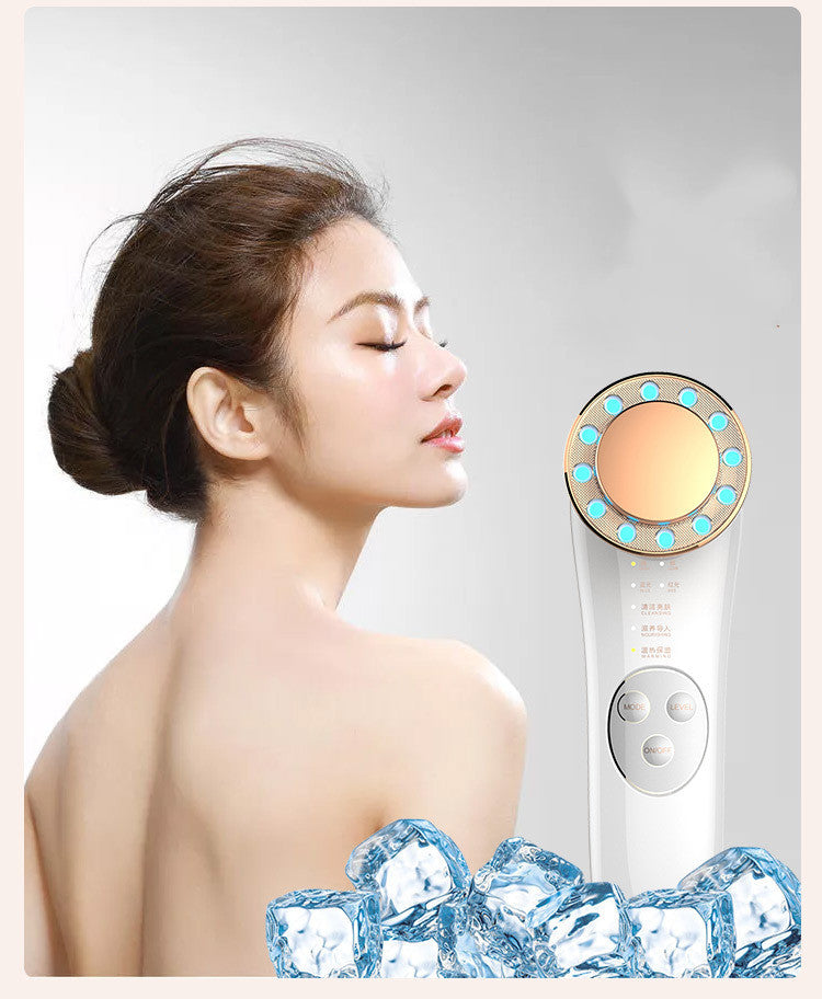Facial Massager Skin Cleaner with Galvanic Face Lifting Machine for Deep Pore Cleansing - Lift Your This facial