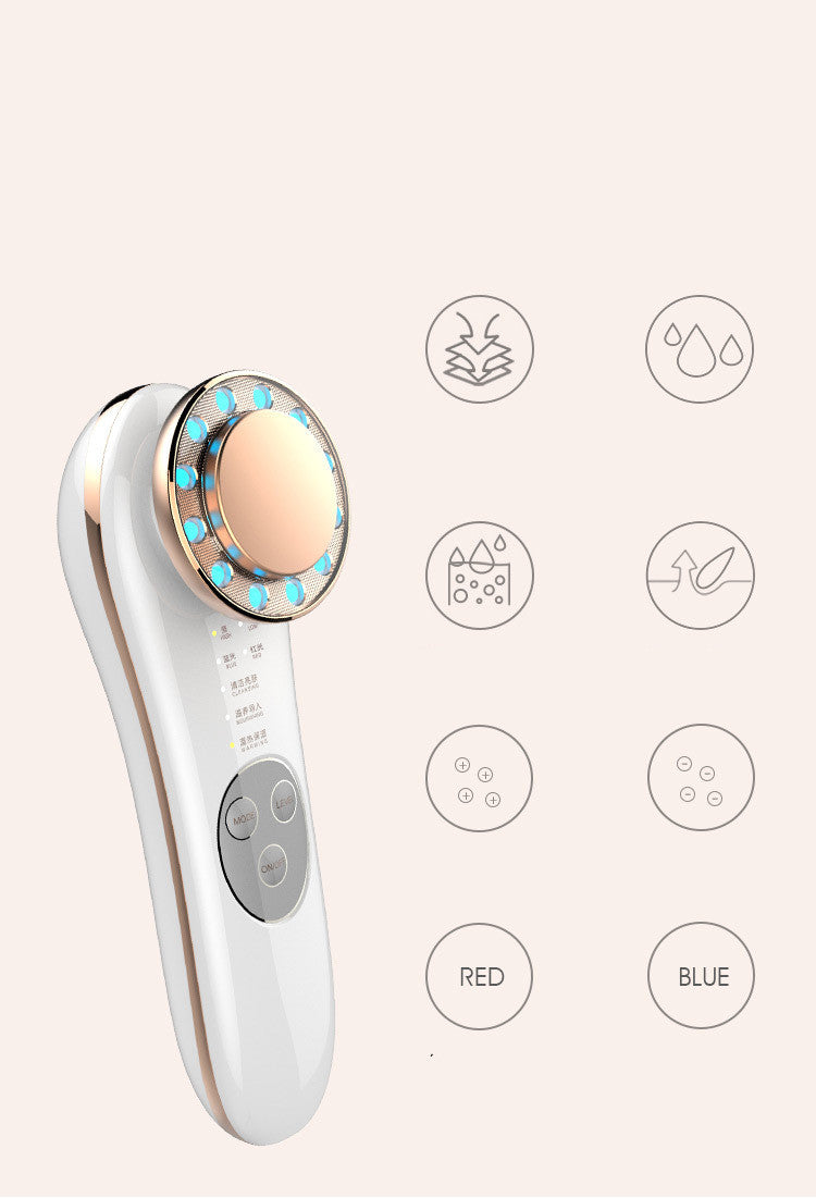 Facial Massager Skin Cleaner with Galvanic Face Lifting Machine for Deep Pore Cleansing - Lift Your This facial