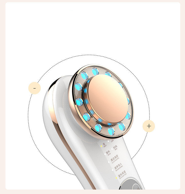 Facial Massager Skin Cleaner with Galvanic Face Lifting Machine for Deep Pore Cleansing - Lift Your This facial