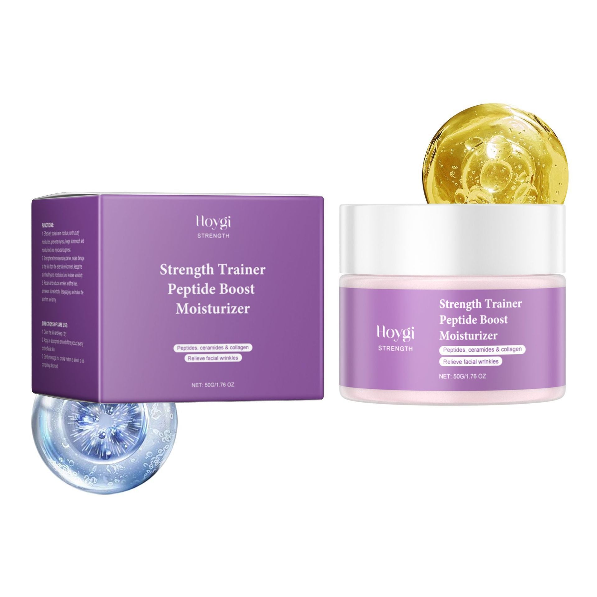 Facial Moisturizing Cream with Glycerin Hyaluronic Acid and Collagen - Teleplus facial moisturizing cream improves skin