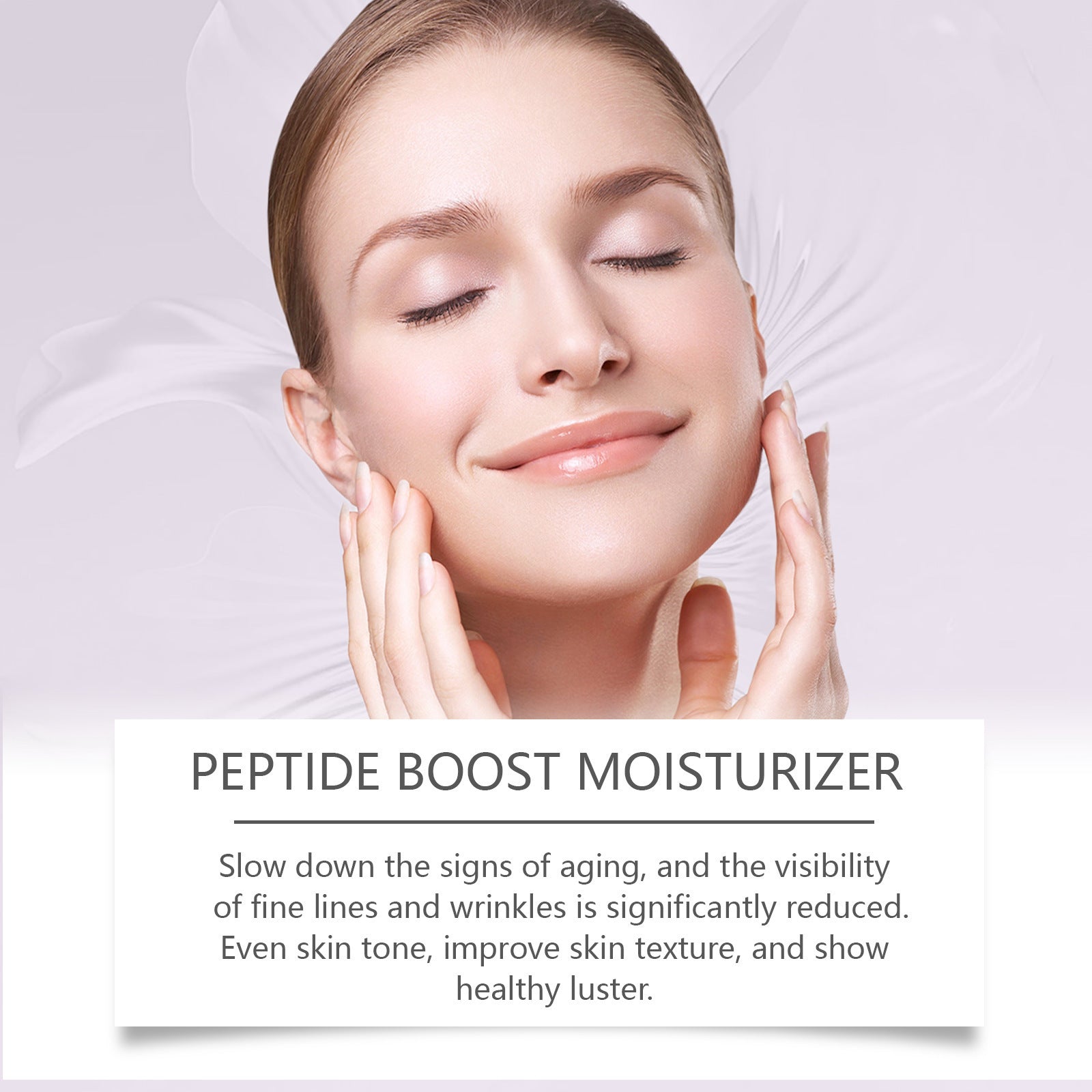 Facial Moisturizing Cream with Glycerin Hyaluronic Acid and Collagen - Teleplus facial moisturizing cream improves skin