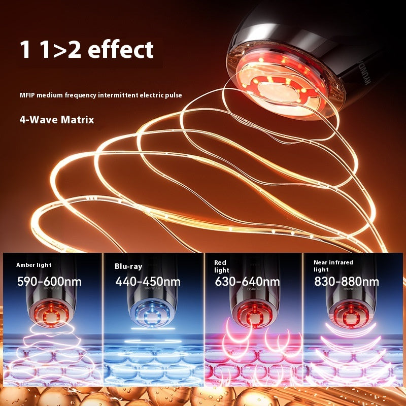 Facial Rejuvenation Brightening Beauty Instrument for Skin Care and Wrinkle Removal - the Homebound Glam facial