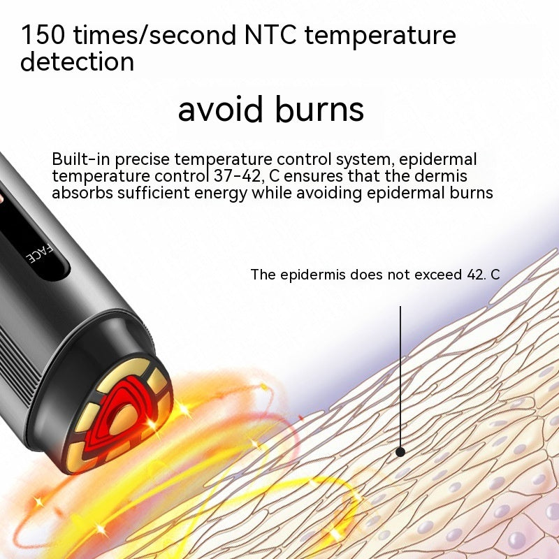 Light RF Beauty Device for Facial Rejuvenation Massage Red 1.2MHz - Glow Up with facial rejuvenation massage red light