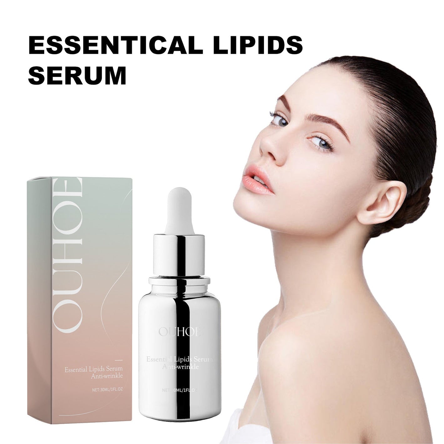 Facial Treatment Oil with Squalane Vitamin E Ceramide NP Hyaluronic Acid - Teleplus facial treatment oil eye corner