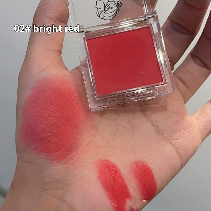 Monochrome Eyeshadow Palette Bright Yellow Red Blue Orange Mango Shades Universal