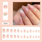Fake Nail Gradient Glitter Set for Ladies European and American Style - Teleplus fake nail gradient glitter diamond