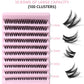 False Eyelash Set With Single Cluster Natural Large Capacity - false eyelash set single cluster natural large
