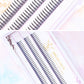 False eyelashes female single cluster 3-year natural fiber A-shaped pack - Teleplus Eyelashes Female Single Cluster