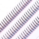 False eyelashes female single cluster 3-year natural fiber A-shaped pack - Teleplus Eyelashes Female Single Cluster