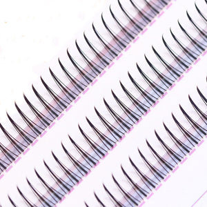 False eyelashes female single cluster 3-year natural fiber A-shaped pack - Teleplus Eyelashes Female Single Cluster