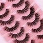 False Eyelashes Set with Thick Lengths for Messy or Fried Hair Looks - Teleplus american fried hair messy false