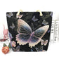 Fantasy Purple Butterfly Silk Embroidered Handbag for Travel and Leisure - Teleplus fantasy purple butterfly gold silk