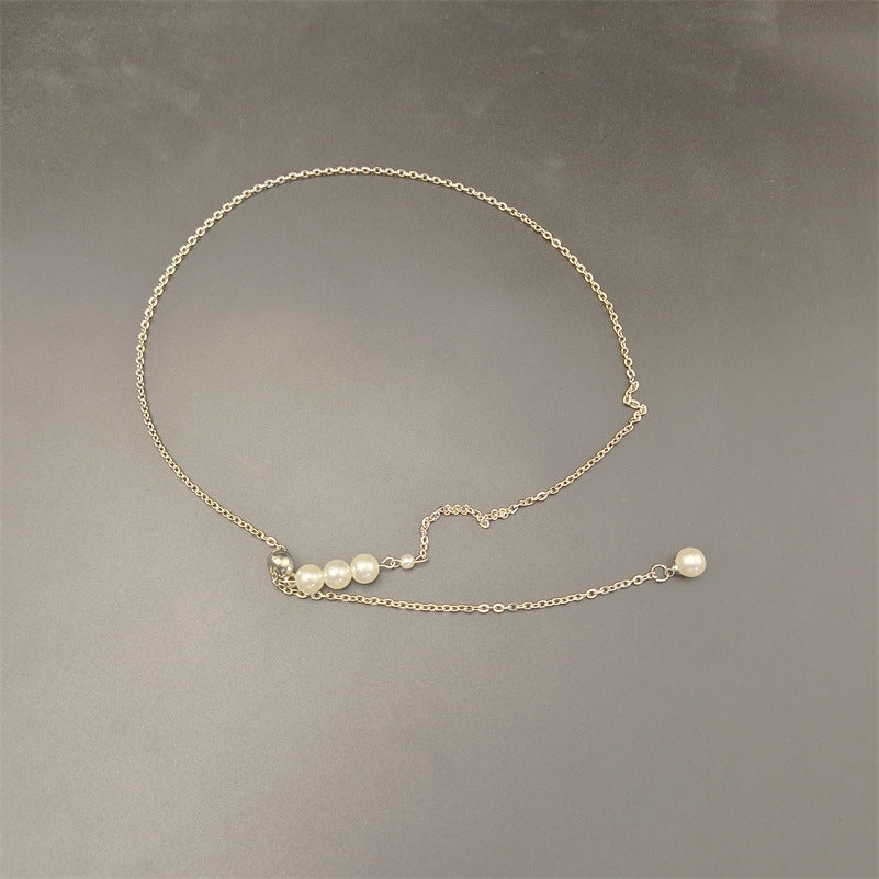 Fashion Artificial Pearl Necklace Niche Design French Style - Fashion Artificial Pearl Necklace French Style