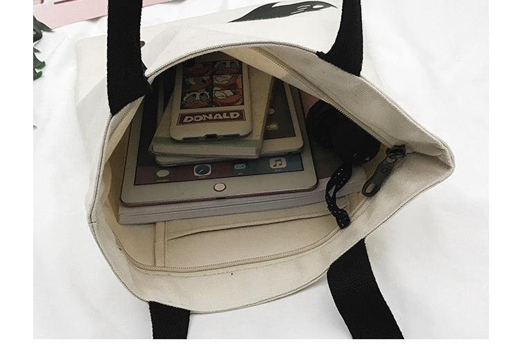 Fashion Artistic Canvas Travel Luggage with Internal Document Pocket - Teleplus fashion artistic canvas