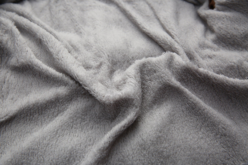 Fashion Boys Thicken Letter Print Hooded Jacket for Kids 3-8 Years - fashion boys thicken letter print