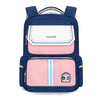 Fashion Burden Reduction One-piece Backpack - Pink With Blue