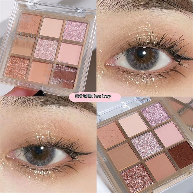 Fashion Christmas Snowflake Eye Shadow Plate with Vibrant Color Range - christmas snowflake eye shadow fashion plate
