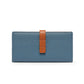 Fashion Contrast Color Wallet with Soft PU Leather in Multiple Shades - for Stylish Lovers fashion contrast color wallet