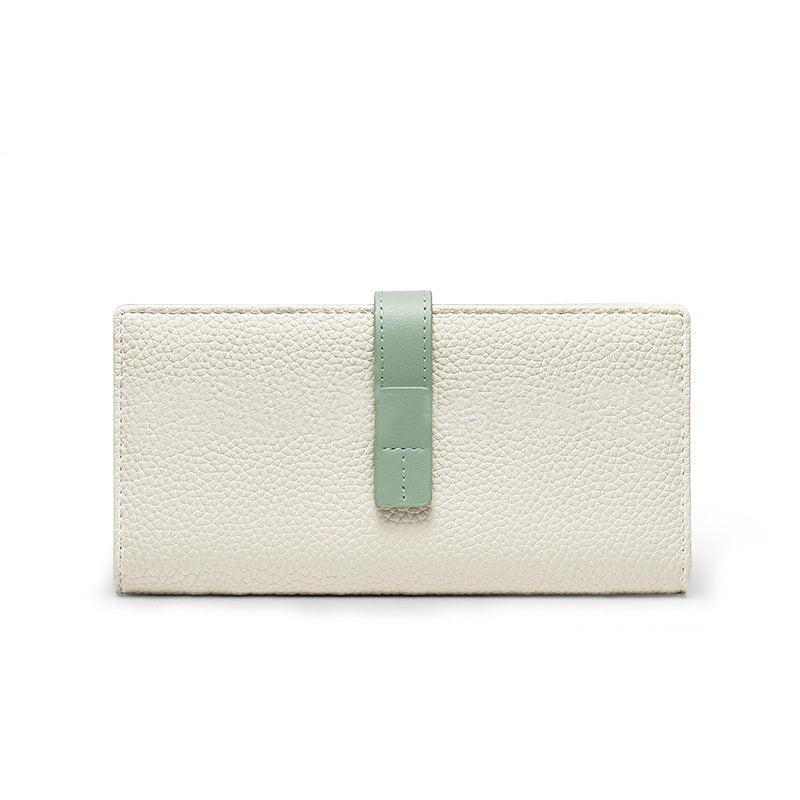 Fashion Contrast Color Wallet with Soft PU Leather in Multiple Shades - for Stylish Lovers fashion contrast color wallet