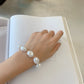 Fashion Creative Irregular Pearl Simplicity Personality Metal Bracelet - Fashion Creative Irregular Pearl Metal Bracelet