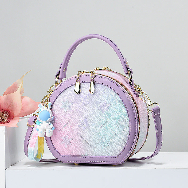 Fashion Crossbody Handbag in Stylish Polyester with Contrast Color Design - Teleplus mom fashion crossbody handbag