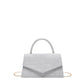 Fashion Diamond Small Square Bag with Synthetic Leather and Gold Detailing - Teleplus fashion diamond small square bag