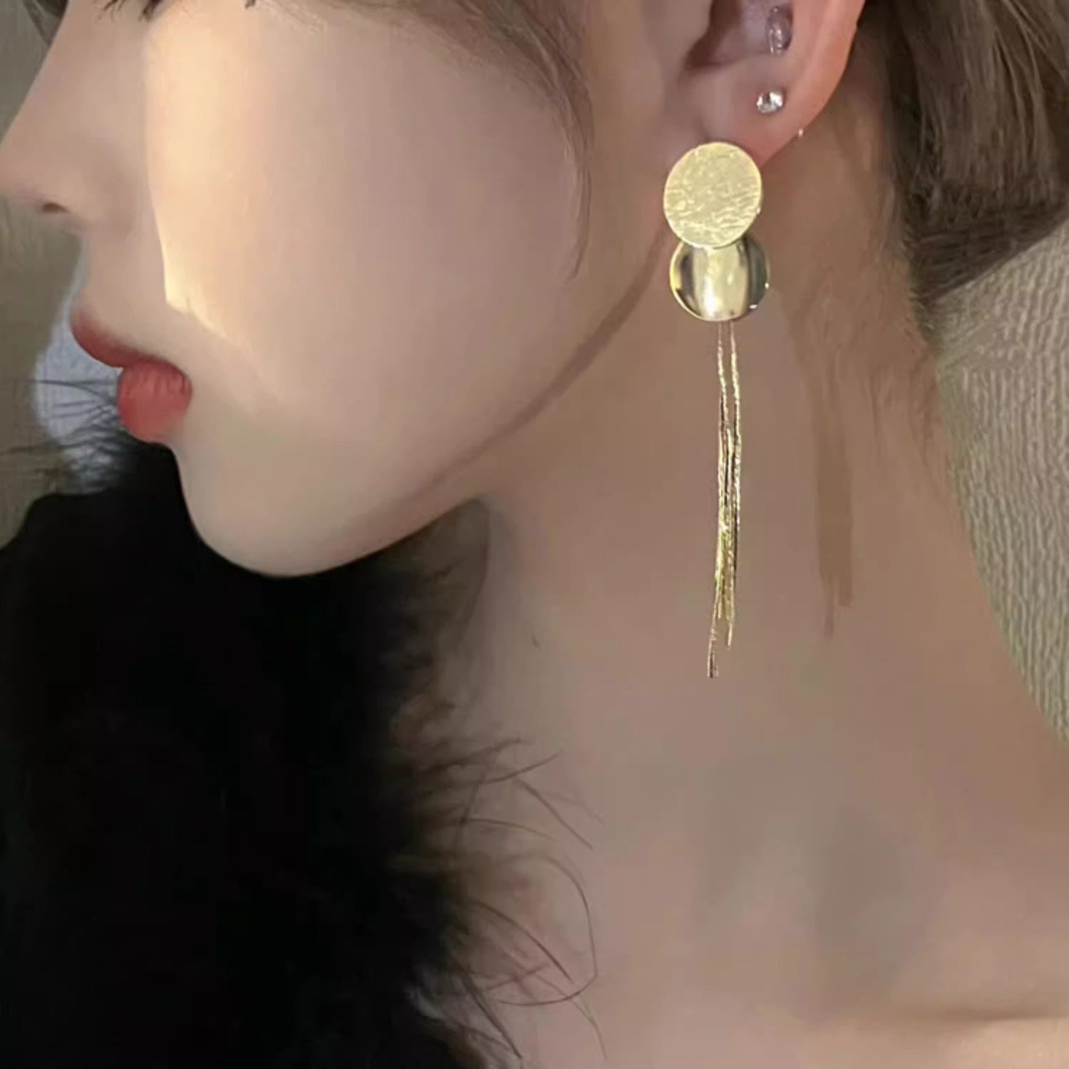 Fashion Earrings Long Tassel Women’s Design Sense - Tassel Earrings That Promise to Dazzle and Tangle