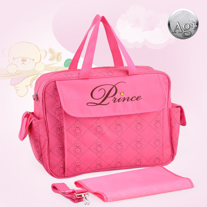 Fashion Large Capacity Baby Diaper Bags Mommy Baby - Diaper Bags That Fit All Baby Shenanigans Stylishly