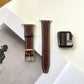 Fashion Leather Strap Square Buckle - Fashion Leather Strap Square Buckle in Reddish Brown