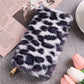 Fashion Leopard Print Anti-Theft Wallet with Creative Plush Coin Purse - for Style Cats creative plush coin purse