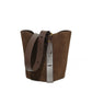 Fashion Matte Leather Shoulder Underarm Bag with Three-Dimensional Pocket - Teleplus fashion matte leather shoulder