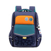 Fashion Nieuwe Cartoon Student Backpack - Donkerblauw gekoppeld aan groen