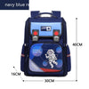 Fashion New Schoolbag Women's One-piece - Sapphire Blue Red