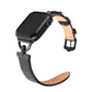 Fashion New Watch Strap Metal Leather - Fashion New Watch Strap in Black Leather Options