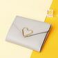 Fashion Personality Mini Wallet in Solid Colors for Women - the Chic and Simple simple fashion personality mini wallet