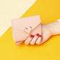 Fashion Personality Mini Wallet in Solid Colors for Women - the Chic and Simple simple fashion personality mini wallet