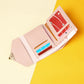 Fashion Personality Mini Wallet in Solid Colors for Women - the Chic and Simple simple fashion personality mini wallet