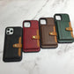 Fashion Personality Mobile Phone Card Leather Case - Fashion Personality Leather Phone Card Case