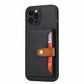 Fashion Personality Mobile Phone Card Leather Case - Fashion Personality Leather Phone Card Case