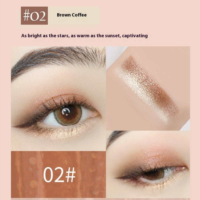 Fashion Personality Two-Tone Eye Shadow Stick with Multiple Color Options - Colors eye shadow stick fashion personality