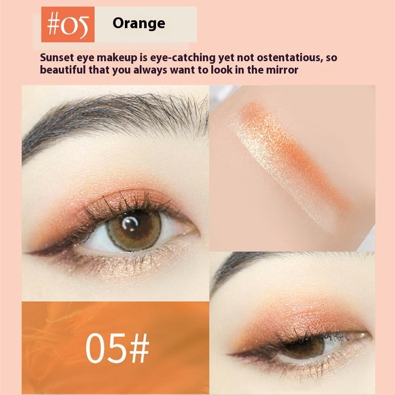 Fashion Personality Two-Tone Eye Shadow Stick with Multiple Color Options - Colors eye shadow stick fashion personality